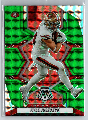 2022 Panini Mosaic #226 Kyle Juszczyk Mosaic Green G33