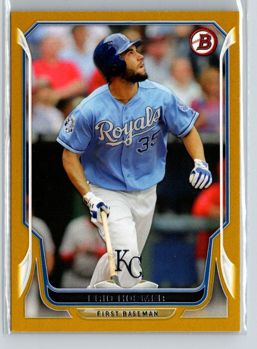 2014 Bowman #188 Eric Hosmer Gold #/50 G33