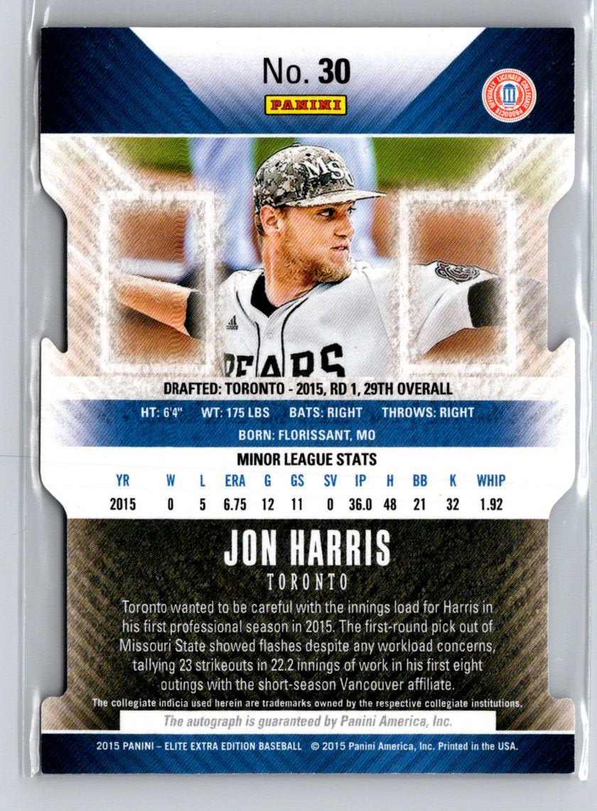 2015  Extra Edition #17 James Kaprielian Orange Status Die Cut #/10 G33