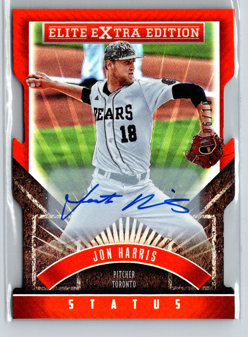 2015  Extra Edition #17 James Kaprielian Orange Status Die Cut #/10 G33
