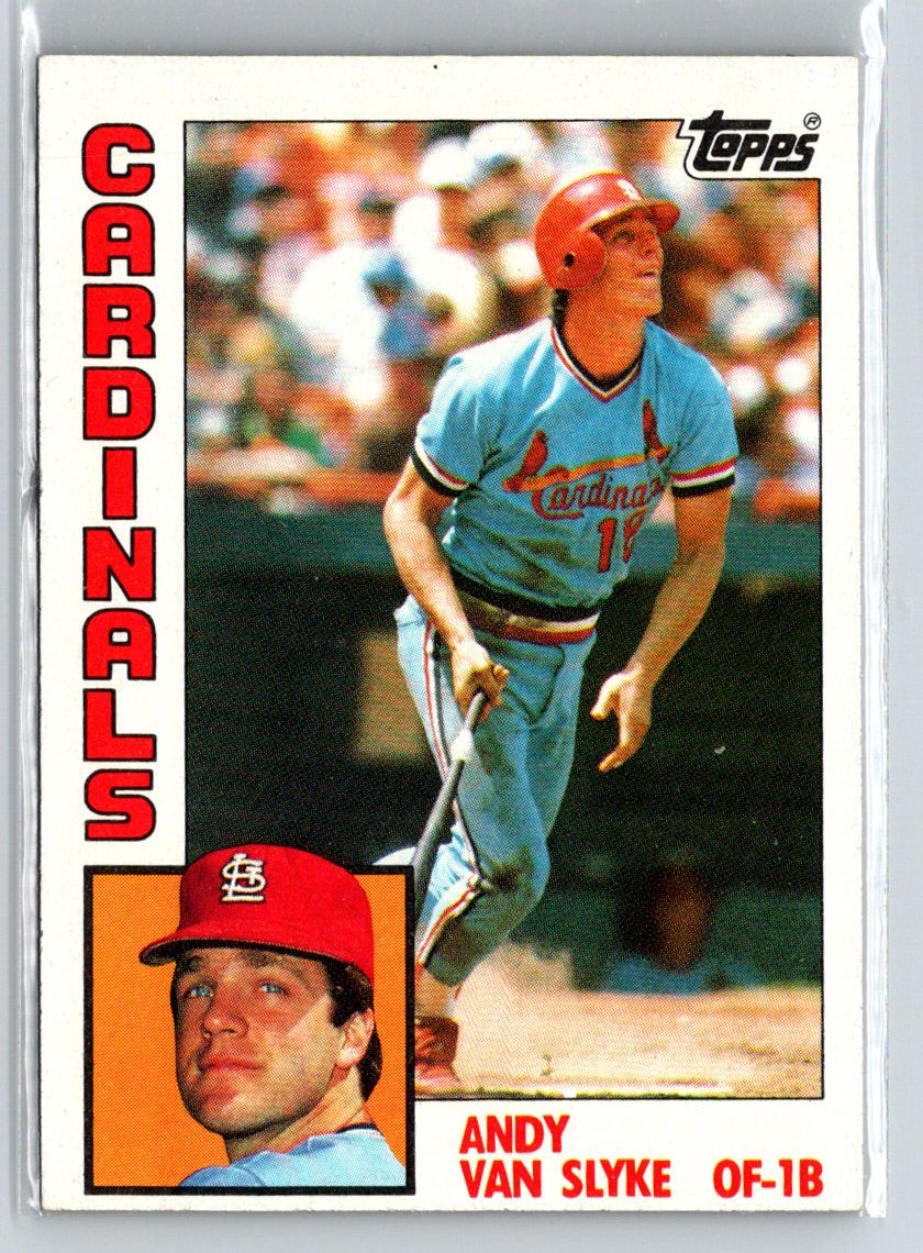 1984 Topps #206 Andy Van Slyke G34