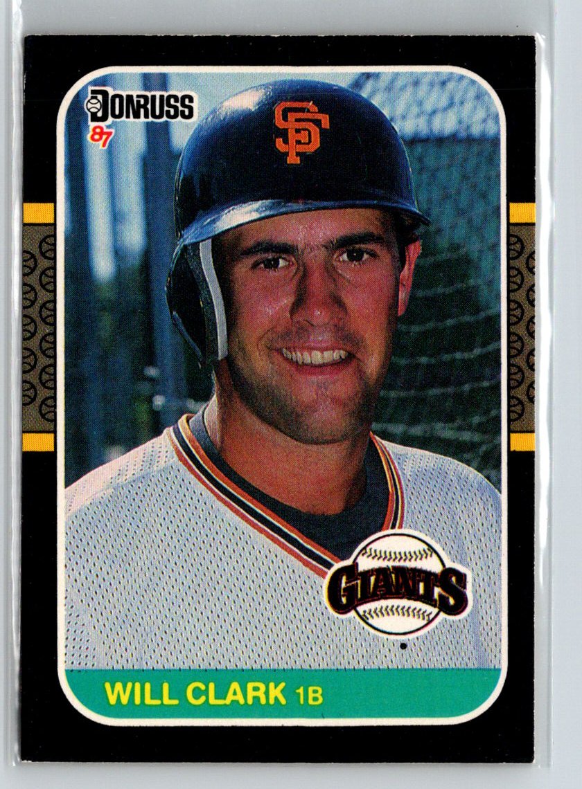 1987 Donruss #66 Will Clark G34