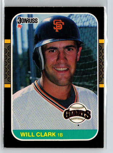 1987 Donruss #66 Will Clark G34