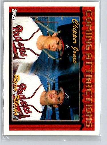 1994 Topps #777 Chipper Jones / Ryan Klesko CA Gold G34