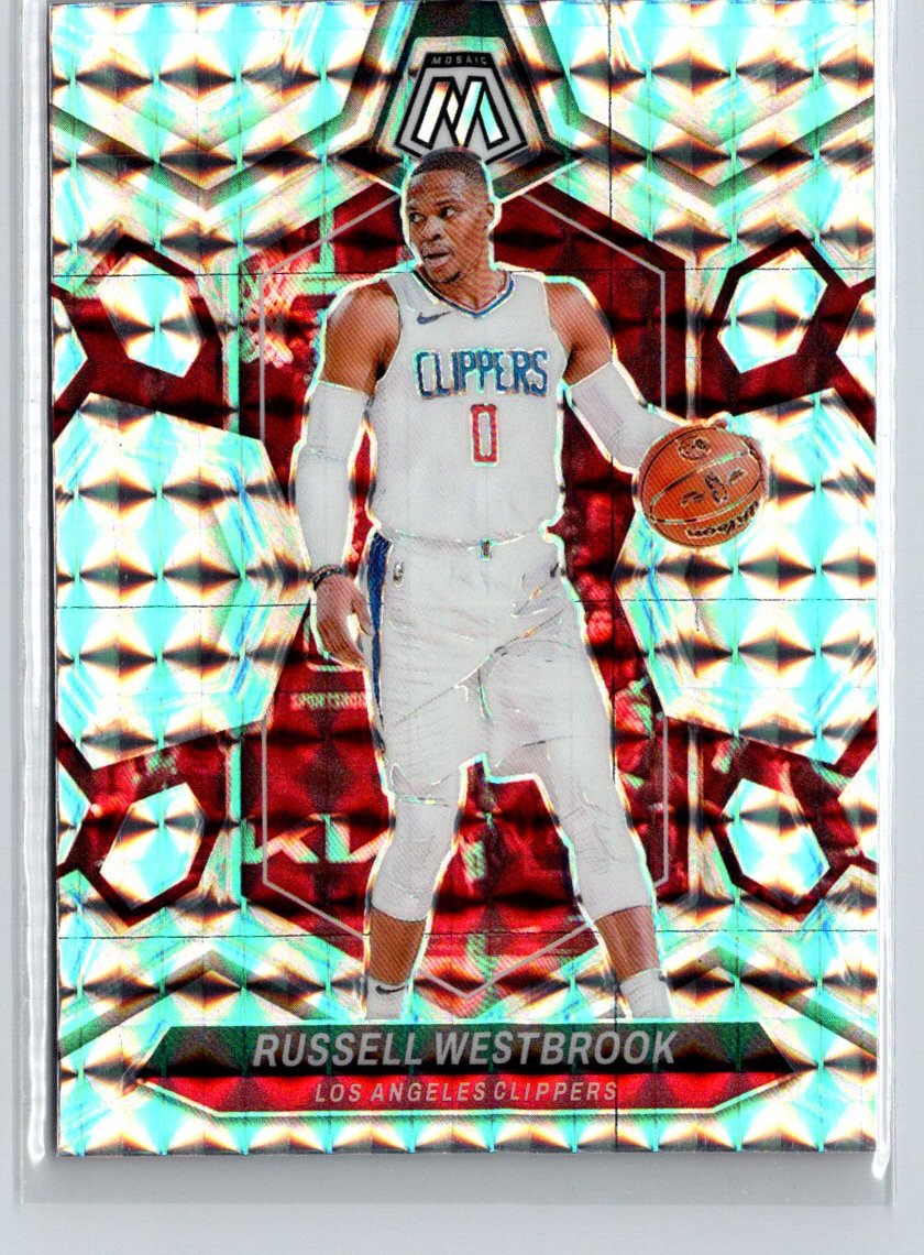2023-24 Panini Mosaic #19 Russell Westbrook Mosaic G36
