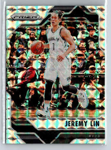 2016-17 Panini Mosaic Prizm #44 Jeremy Lin G36