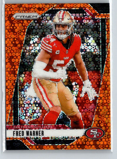 2024 Panini Prizm #255 Fred Warner Disco G37