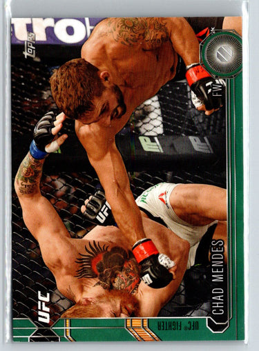 2015 Topps UFC Chronicles #119 Chad Mendes Green #/288 G37