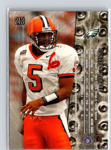 1999 SkyBox Metal Universe #213 Donovan McNabb G38