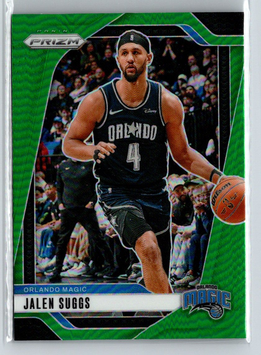 2024-25 Panini Prizm #4 Jalen Suggs Prizms Green Wave G38