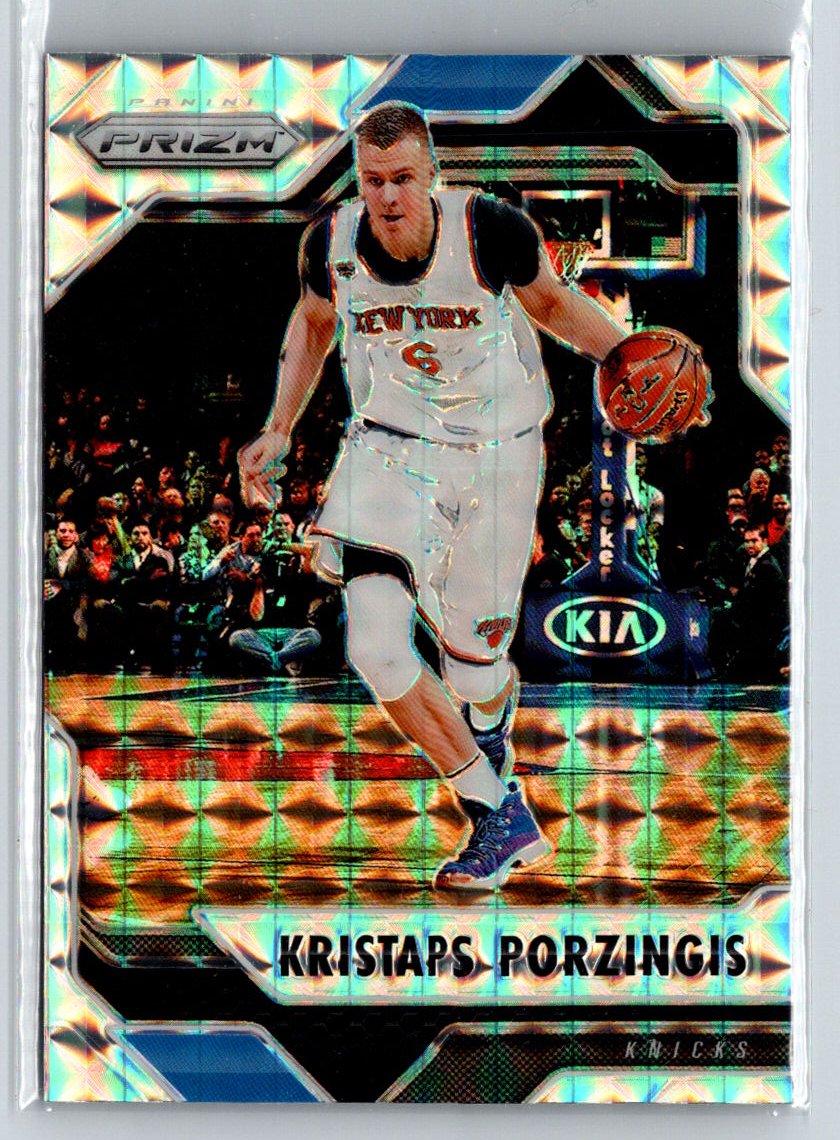 2016-17 Panini Mosaic Prizm #60 Kristaps Porzingis G39