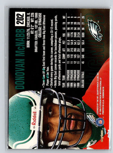1999 SkyBox Dominion #202 Donovan McNabb G39