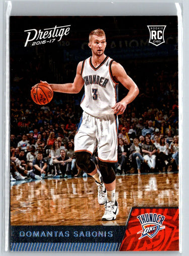 2016-17 Panini Prestige #161 Domantas Sabonis G40