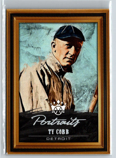 2018 Panini Diamond Kings #P9 Ty Cobb Portraits G40