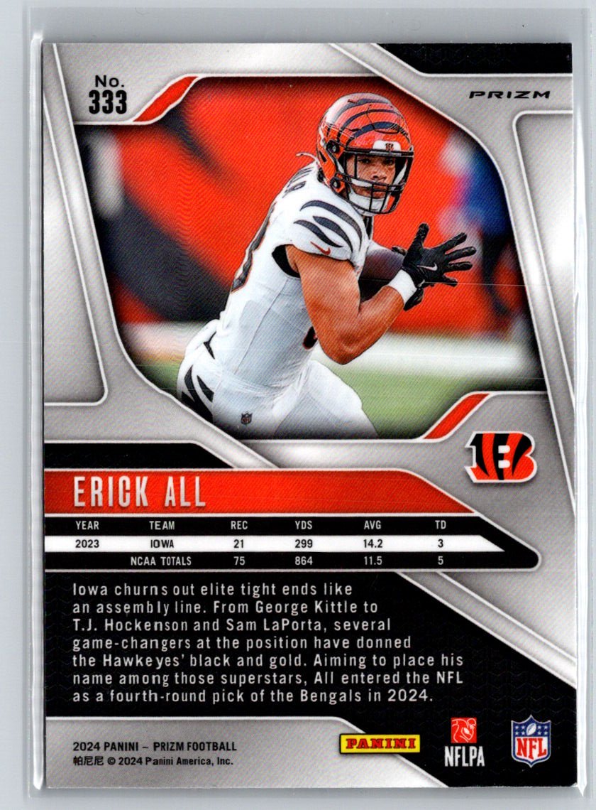 2024 Panini Prizm #333 Erick All Red White and Blue G41