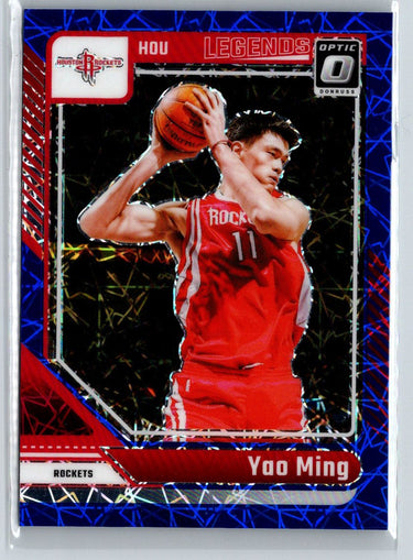 2024-25 Donruss Optic #226 Yao Ming Blue Velocity G41