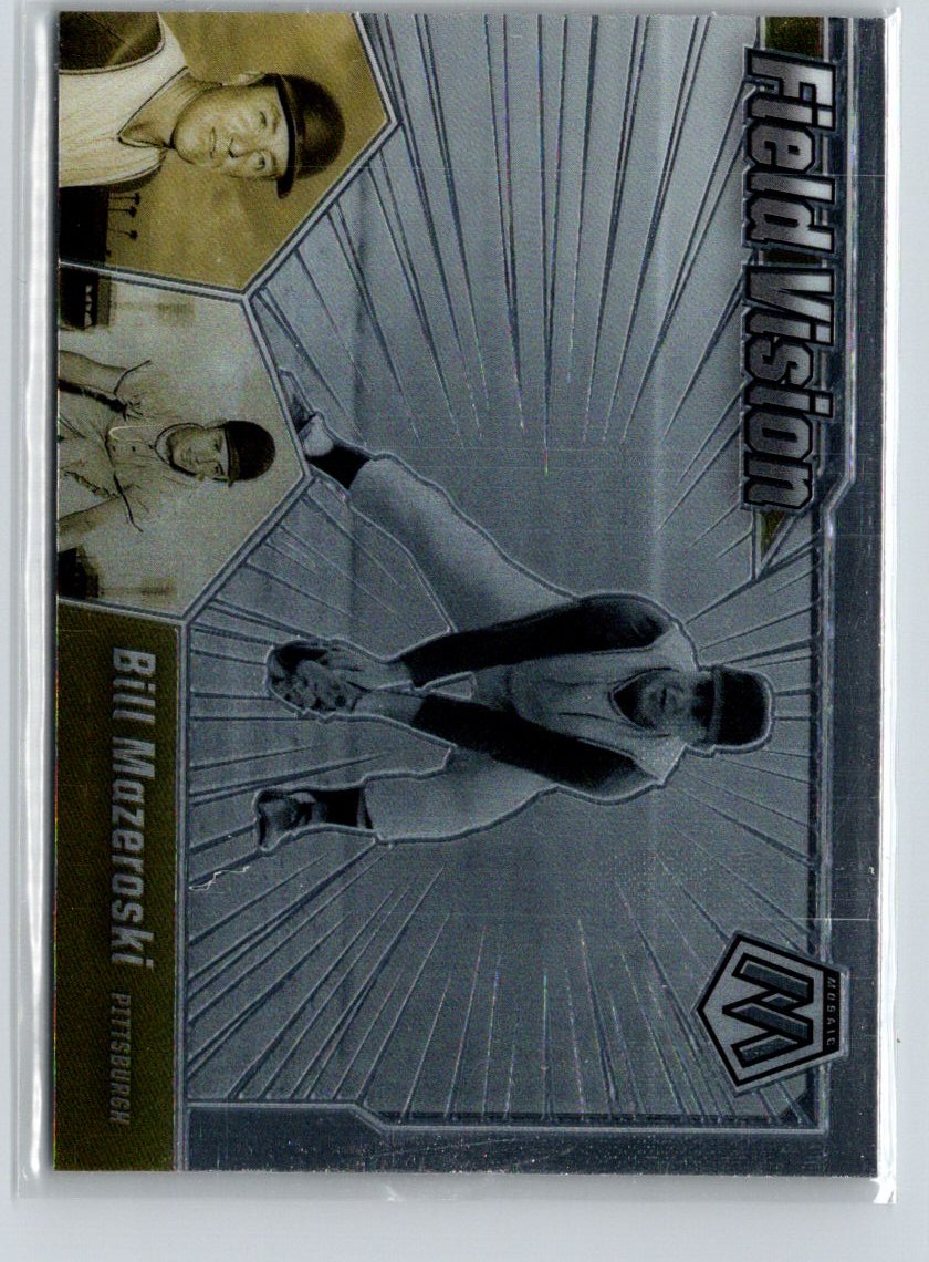 2021 Panini Mosaic #FV6 Bill Mazeroski Field Vision G42
