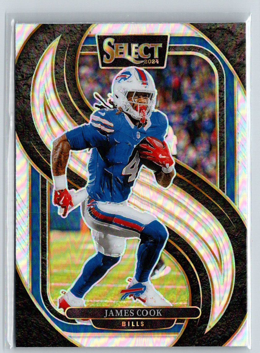 2024 Panini Select #167 James Cook Silver Prizm G43