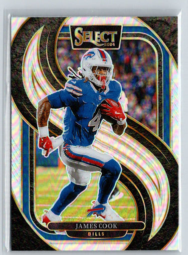 2024 Panini Select #167 James Cook Silver Prizm G43
