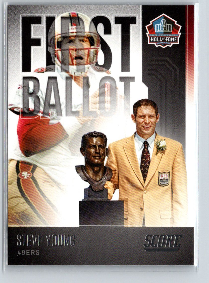 2022 Score #FB-SY Steve Young First Ballot G43