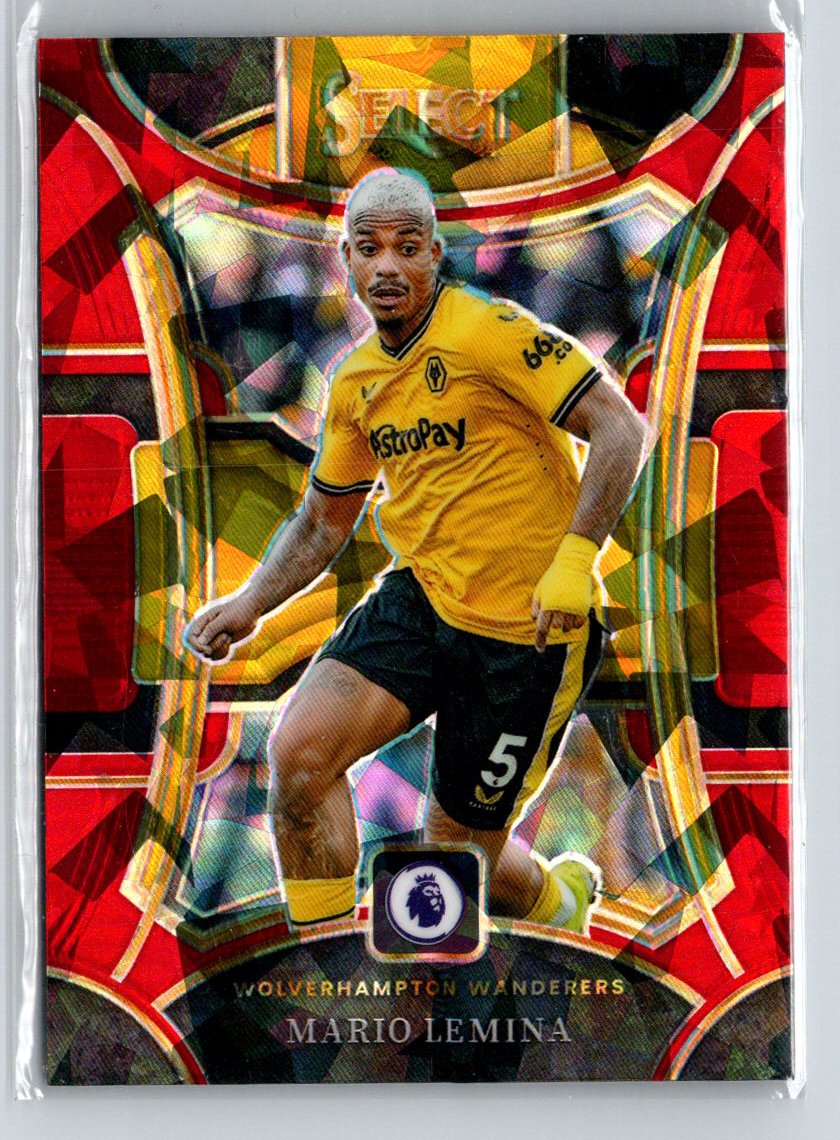 2023-24 Panini Select Premier League - Red Ice #200 Mario Lemina G43