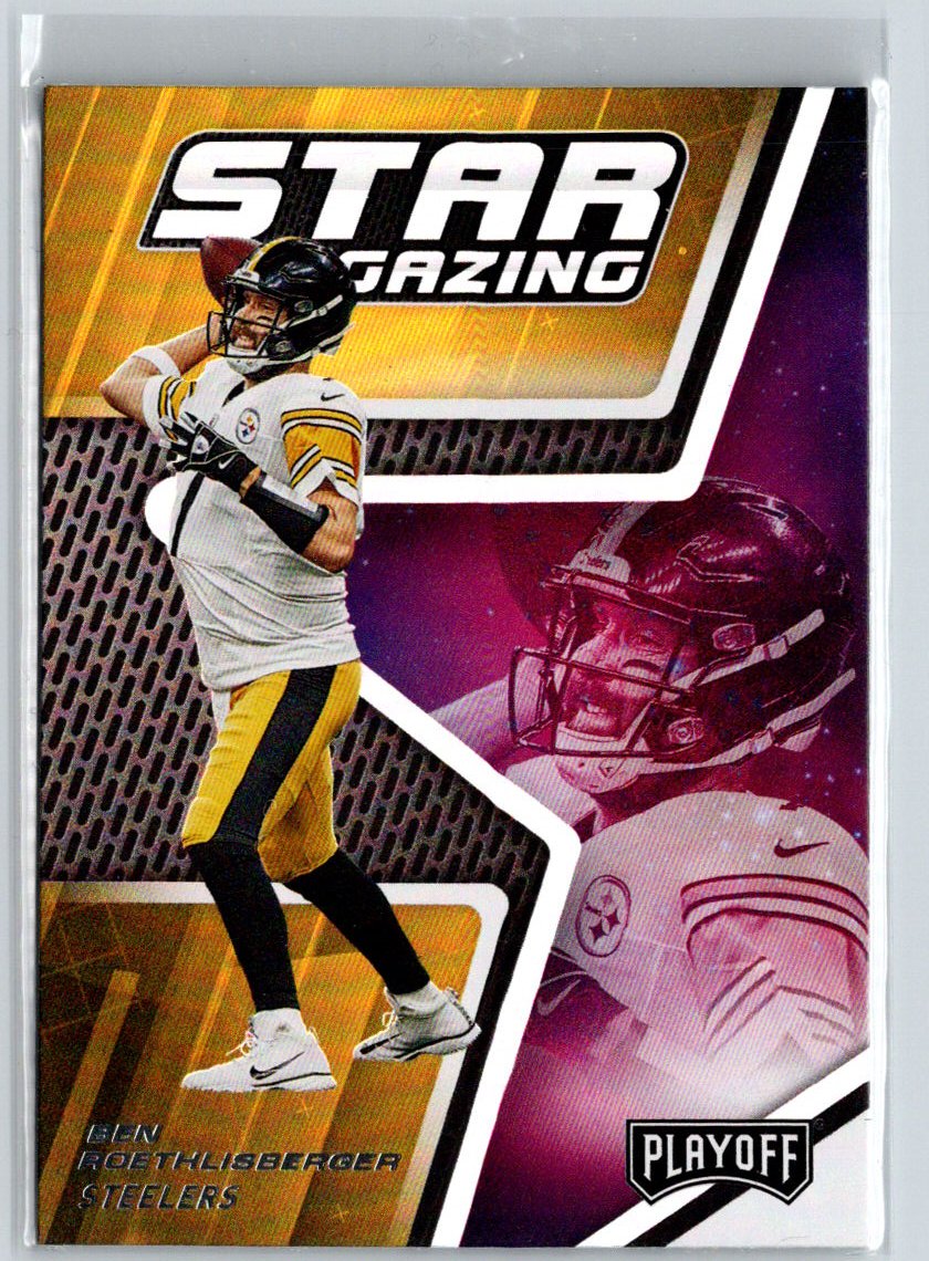 2019 Panini Playoff #17 Ben Roethlisberger Star Gazing G43