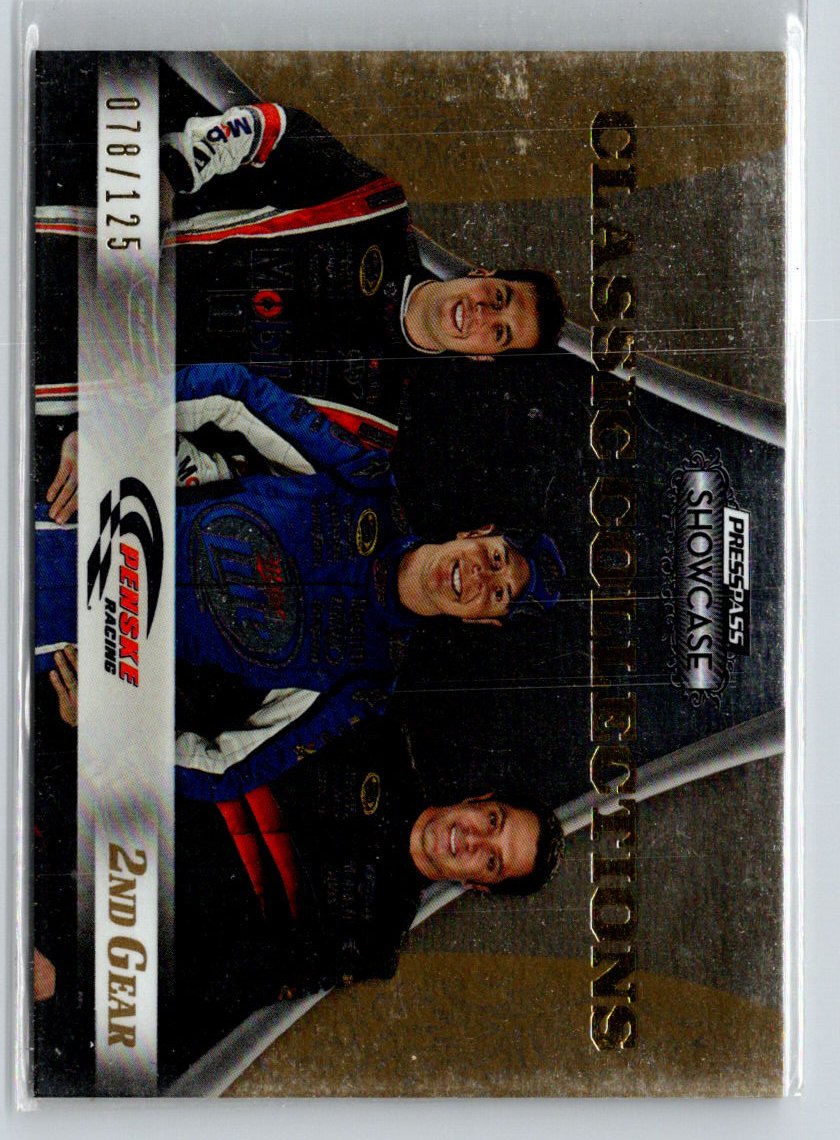 2009 Press Pass Showcase #31 Penske Racing 2nd Gear #/125 G44