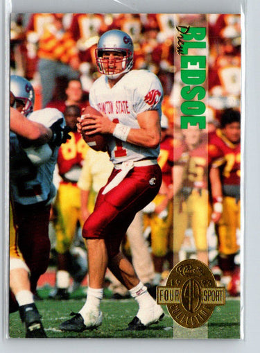 1993 Classic Four Sport #91 Drew Bledsoe Gold G44