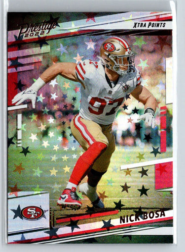 2022 Panini Prestige #270 Nick Bosa Xtra Points Astral G43