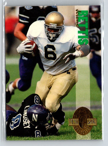 1993 Classic Four Sport #100 Jerome Bettis Gold G44