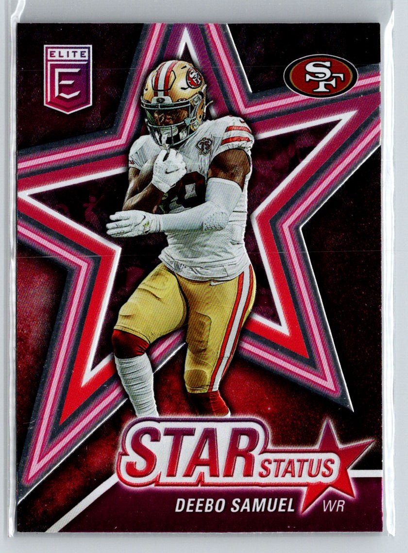 2022 Donruss Elite #SS12 Deebo Samuel Star Status Green G44