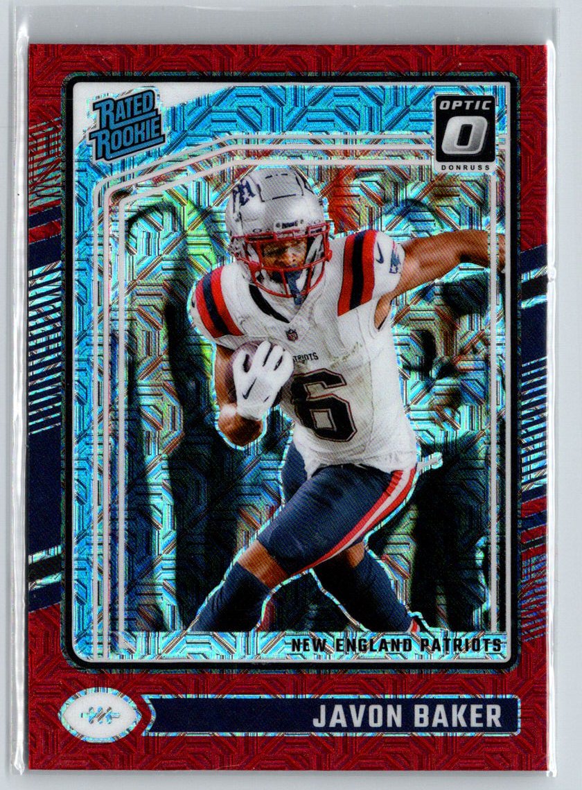 2024 Donruss Optic #245 Javon Baker Red Mojo G46