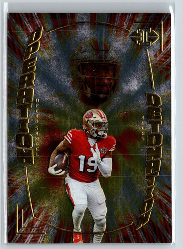 2022 Panini Illusions #OD-16 Deebo Samuel Operation Detonation G44