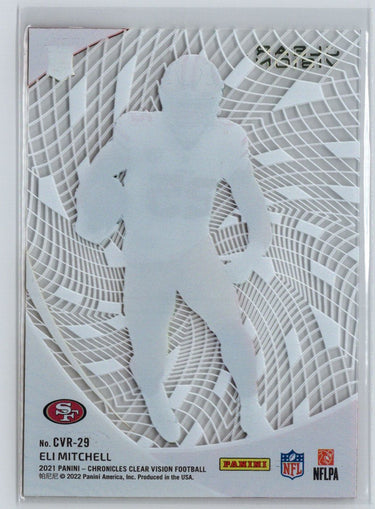 2021 Panini Chronicles #CVR-29 Eli Mitchell Clear Vision Rookies G47