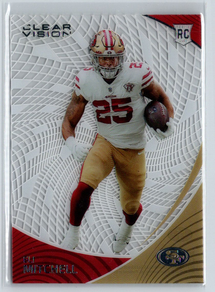 2021 Panini Chronicles #CVR-29 Eli Mitchell Clear Vision Rookies G47