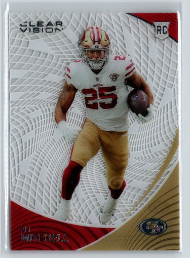 2021 Panini Chronicles #CVR-29 Eli Mitchell Clear Vision Rookies G47