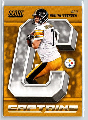 2018 Score #24 Ben Roethlisberger Captains G47