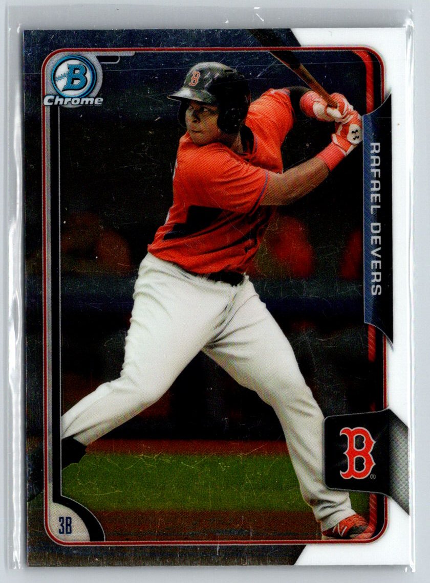 2015 Bowman - Chrome Prospects #BCP34 Rafael Devers G48