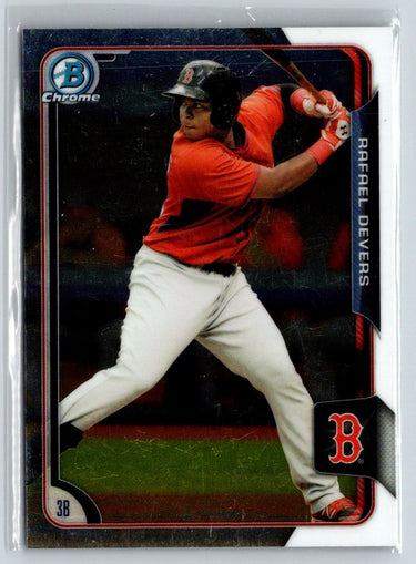 2015 Bowman - Chrome Prospects #BCP34 Rafael Devers G48