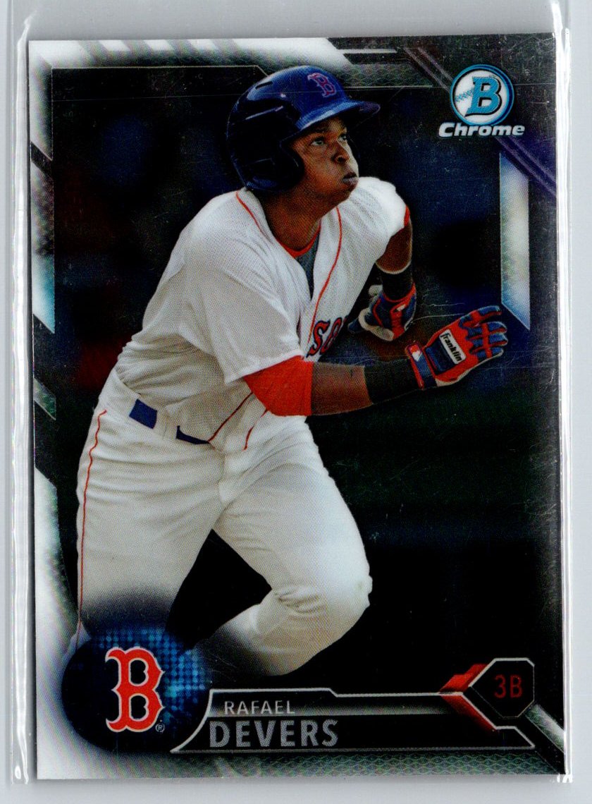 2016 Bowman #BCP109 Rafael Devers Chrome Prospects G48