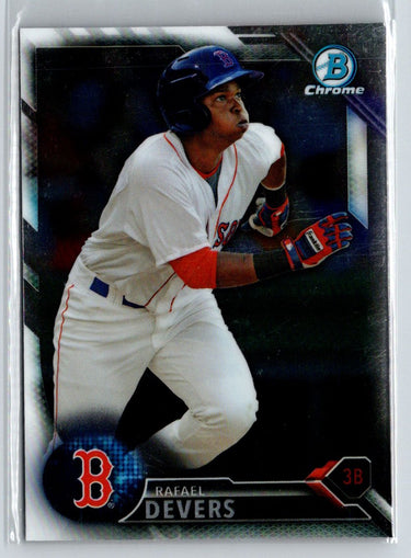2016 Bowman #BCP109 Rafael Devers Chrome Prospects G48