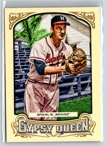 2014 Topps Gypsy Queen #325 Warren Spahn G48