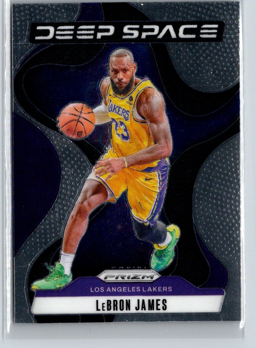 2024-25 Panini Prizm #5 LeBron James Deep Space G49