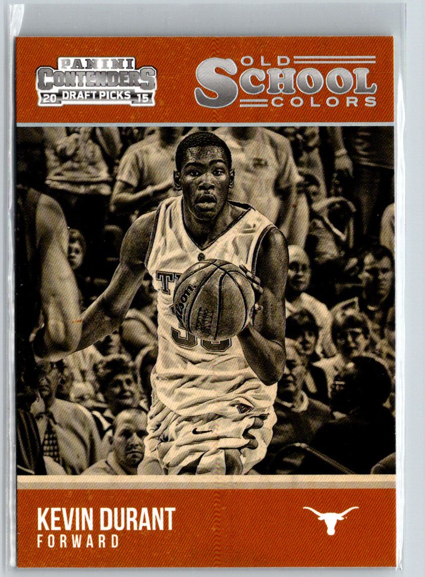 2015 Panini Contenders Draft Picks #18 Kevin Durant Old School Colors G49