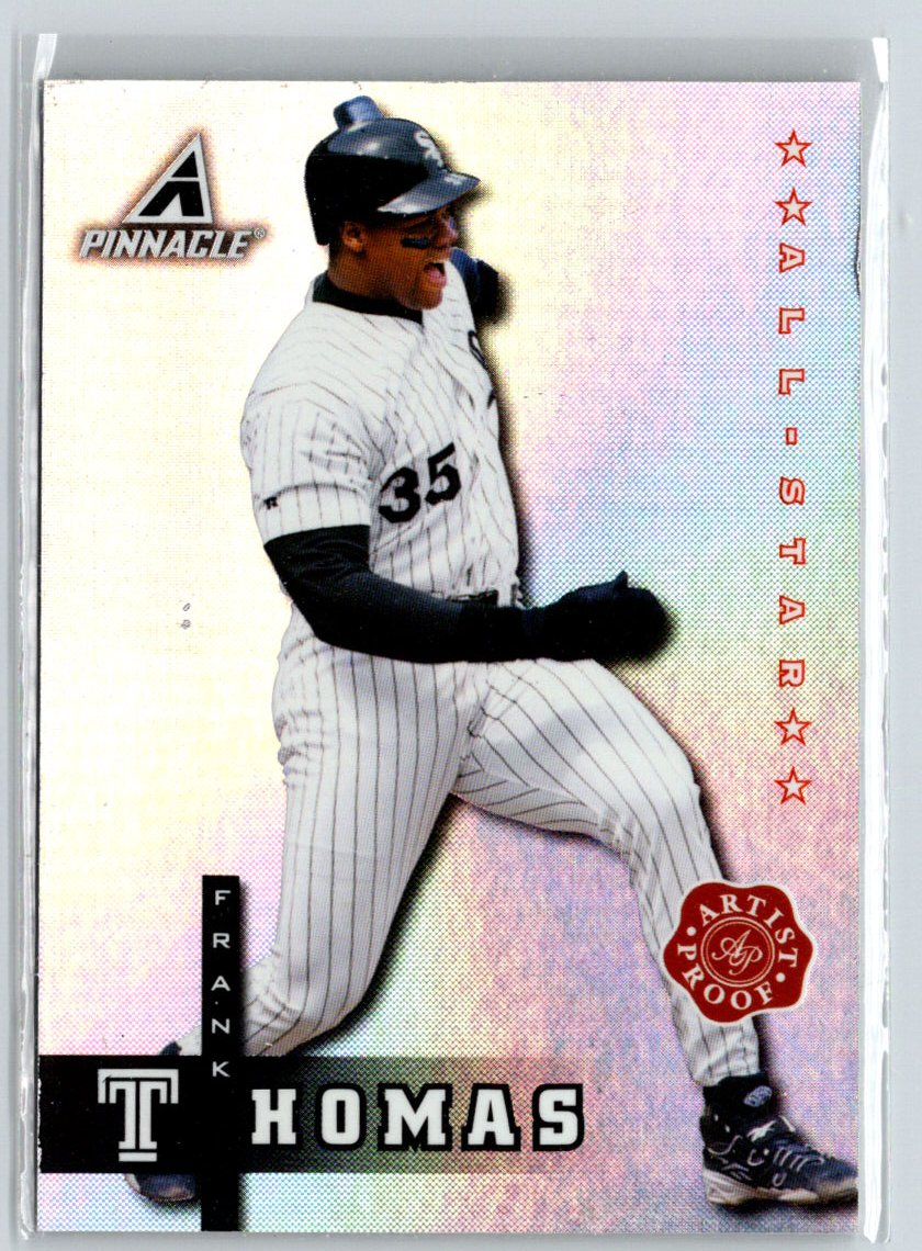 1998 Pinnacle Plus #AP12 Frank Thomas Artist's Proofs G50