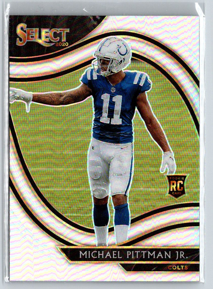 2020 Panini Select #362 Michael Pittman Jr. Silver Prizm G50