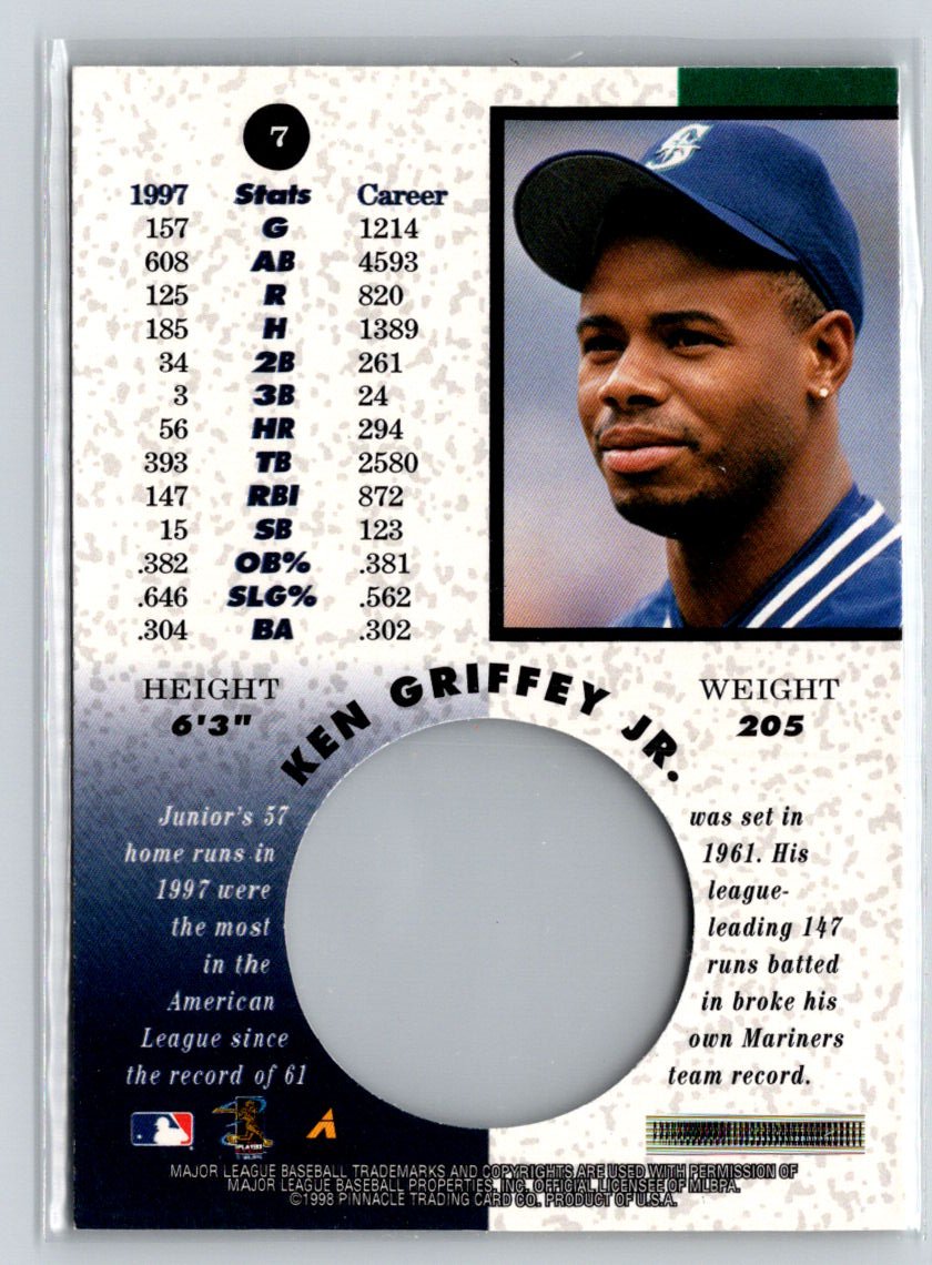 1998 Pinnacle Mint Collection #7 Ken Griffey Jr. G50