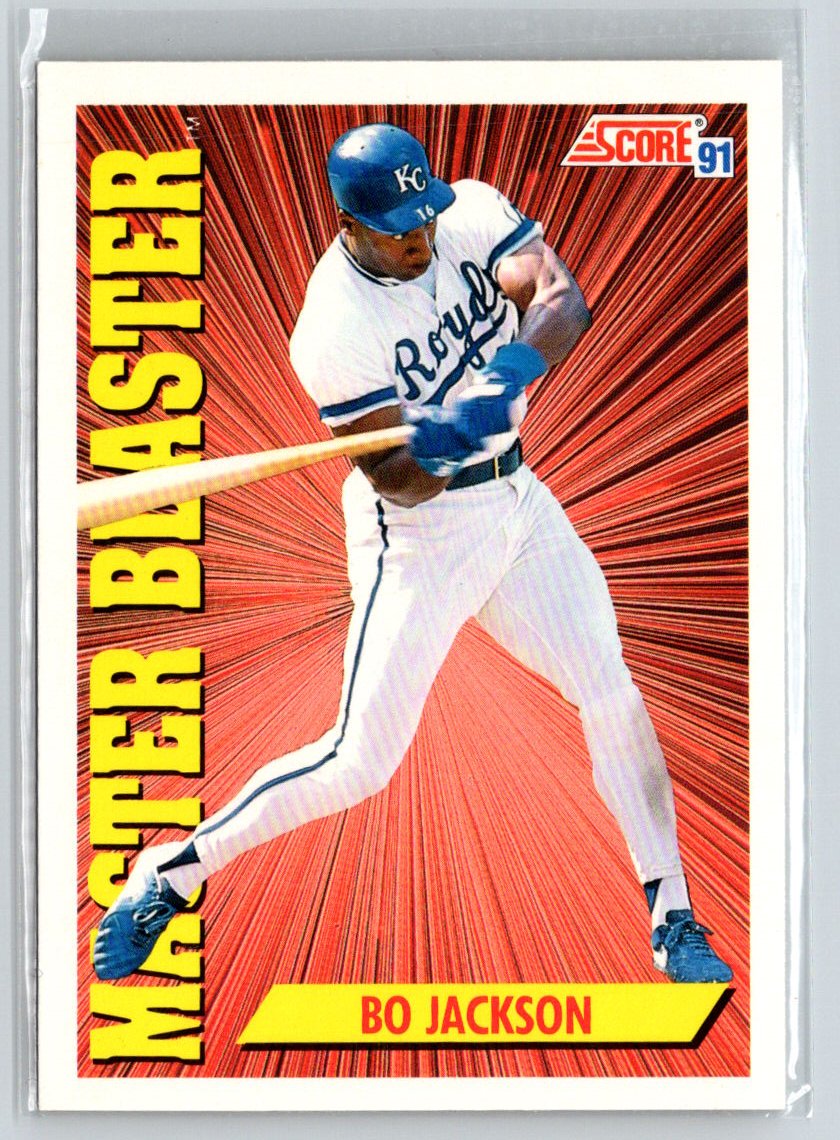 1991 Score #692 Bo Jackson i01