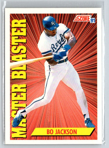 1991 Score #692 Bo Jackson i01