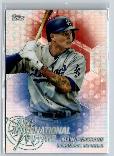 2018 Topps Chrome Update #IA-MM Manny Machado An International Affair i01